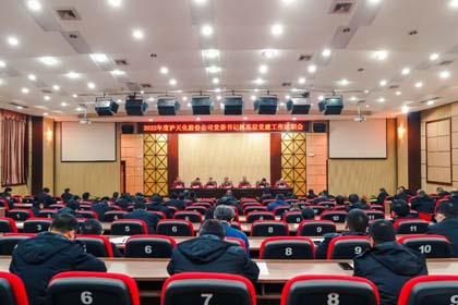 163银河线路股份公司召开2022年度党委书记抓基层党建工作述职暨领导班子和领导人员考核工作会
